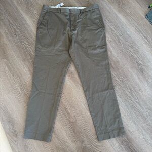 J crew Men's Ludlow chino Tan Pants 36x32 NWT